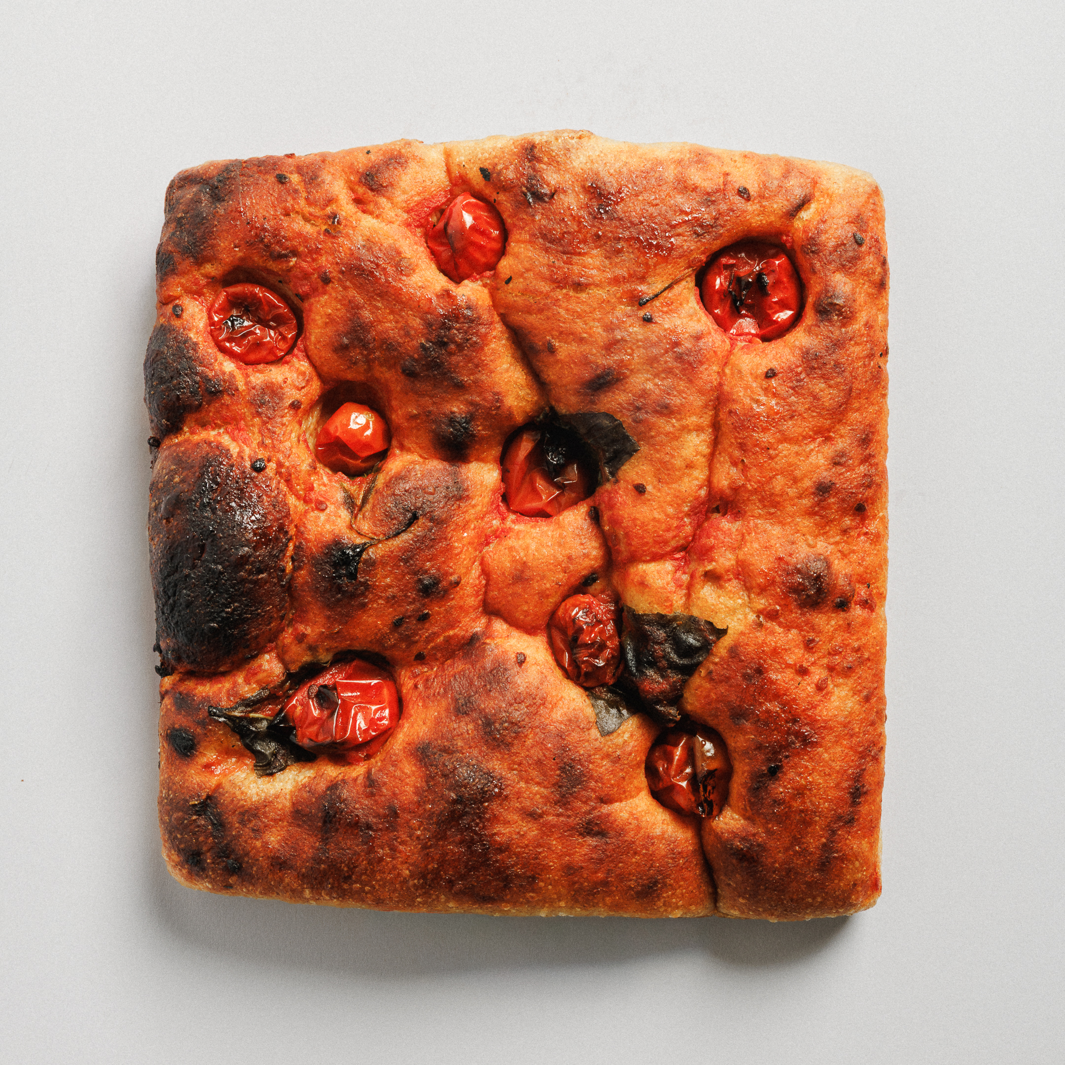 Focaccia de Tomate & Manjericão 1