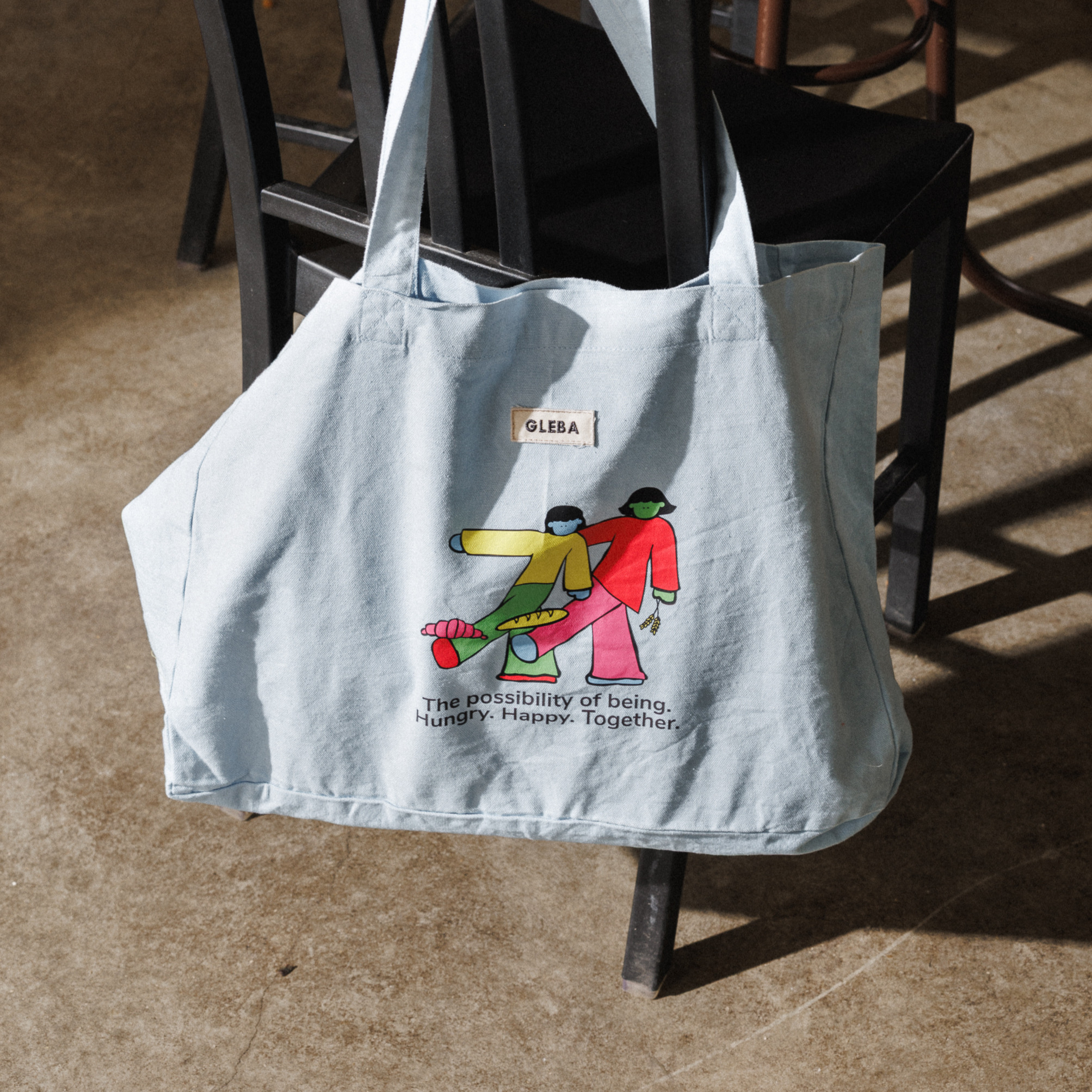 Tote Bag "Hungry Happy Together" 0