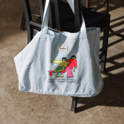Tote Bag "Hungry Happy Together"