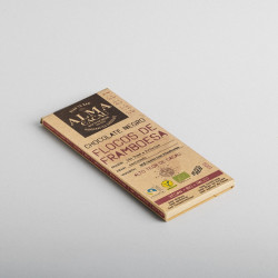 Chocolate Negro 60% com Flocos de Framboesa