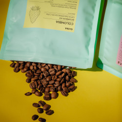 Café de Especialidade da Colombia, Nestor Lasso Bourbon Aji 1